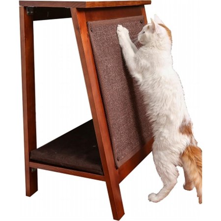 THE REFINED FELINE The Refined Feline AFRAME-MA A-Frame Cat Bed Scratcher; 23.50 x 15 x 28 in. - Mahogany AFRAME-MA